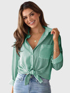 Clara | Collared Neck Shirt