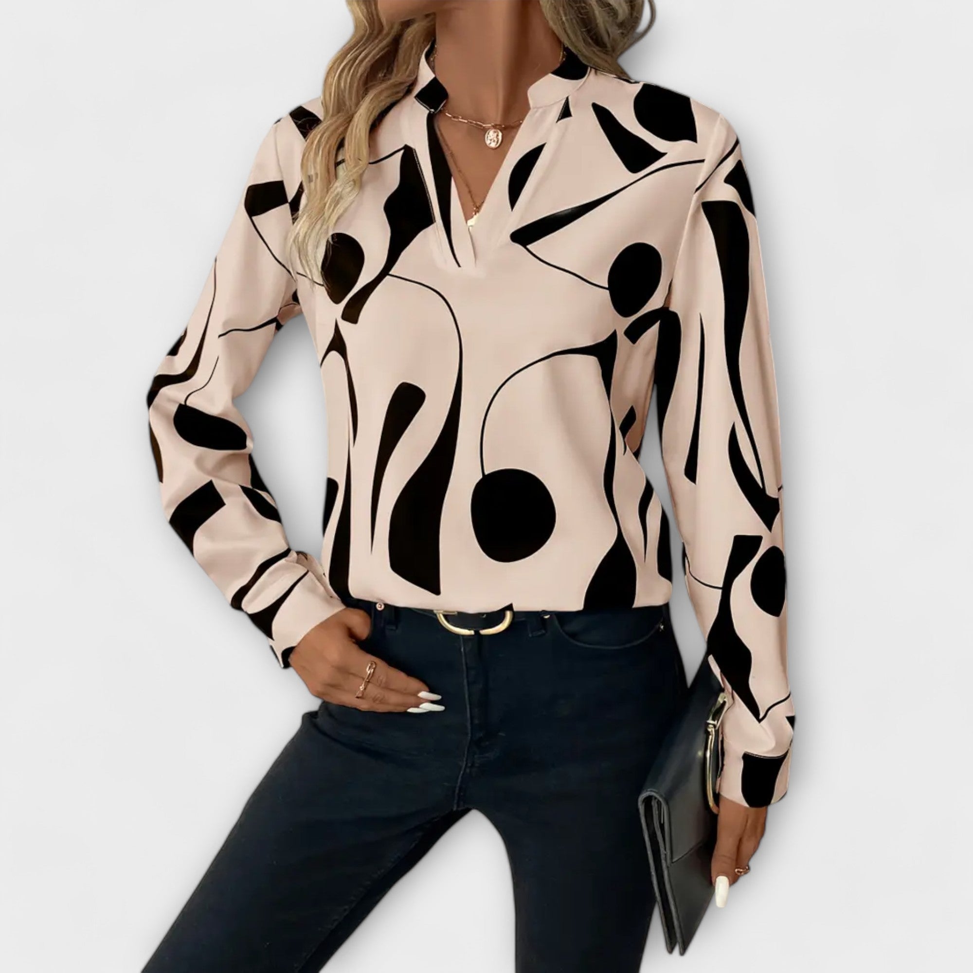 Clara | Elegant Blouse With Design