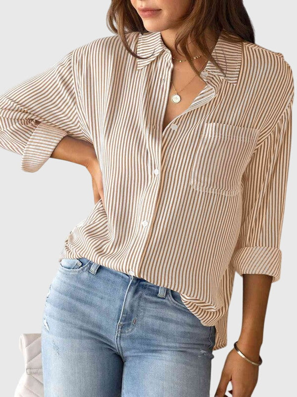 Clara | Collared Neck Shirt
