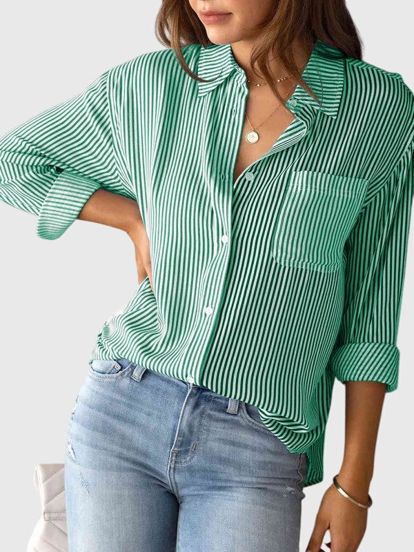 Clara | Collared Neck Shirt