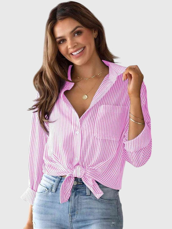 Clara | Collared Neck Shirt