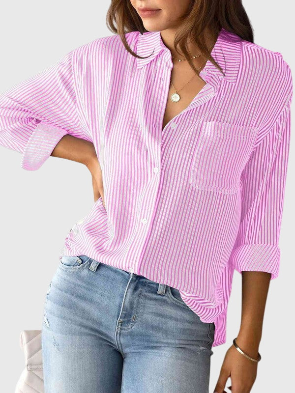 Clara | Collared Neck Shirt