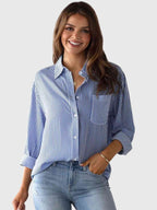 Clara | Collared Neck Shirt