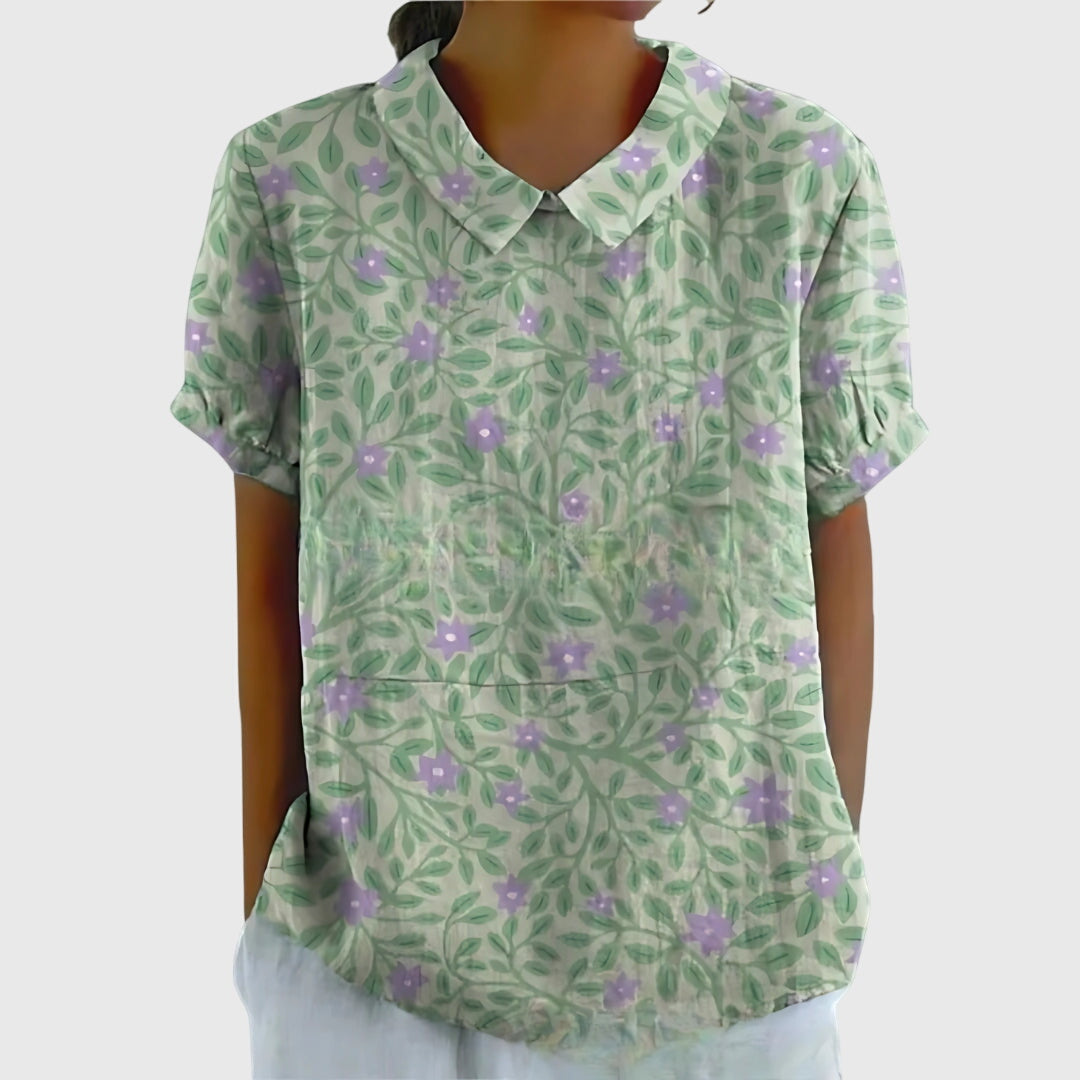 Clara | Floral Blouse