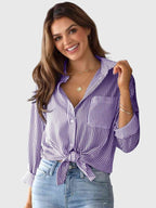 Clara | Collared Neck Shirt