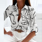 Elisa - Classic Collared Blouse